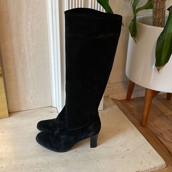 Unisa Tall Plini Suede Boots - Picture 2 of 6